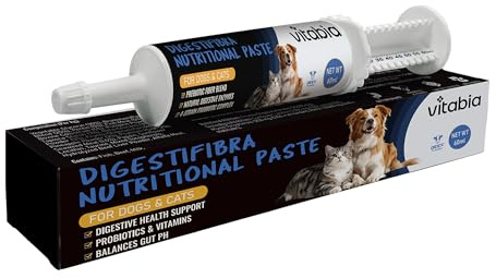 Probiotic Paste for Dogs & Cats | Dog Diarrhoea Treatment & Anal Gland Support | Digestive Supplement with Prebiotic & Probiotic for Gut Health & Digestive Balance (60 ml)