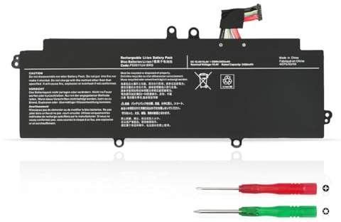 KXRSII PS0011UA1BRS Laptop Akku für Toshiba Dynabook Portege X30L-K X30L-J PCR10A-009003 PCR10L-13L011 PCR10T-04N00X PCR12U Series 4ICP5/63/71 15.4V 53Wh