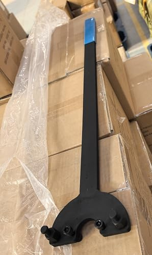 BOOMSTART Kurbelwellenrad Gegenhalter Werkzeug - Arretier- & Halteschlüssel für Zahnriemenwechsel – Kompatibel mit VW, für Skoda - Ersatz für 3415 / T30004-700 mm, Gesenkgeschmiedet