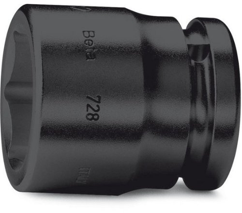 Beta 728 27 - Chiavi a bussola con attacco quadro femmina 3/4 bocca esagonale serie normale, fosfatate