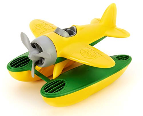 Green Toys 8601030 Wasserflugzeug, Badewannenspielzeug, nachhaltiges Badespielzeug für Kinder ab 12 Monaten