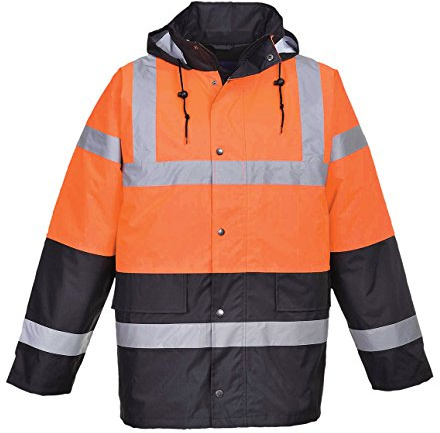 Portwest Homme Hi-vis Two Tone Veste haute visibilit , Orange, 5XL EU
