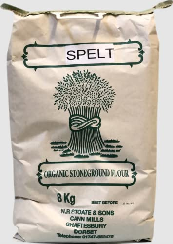 Stoates Stoneground Organic Spelt Bread Making Flour (8kg)
