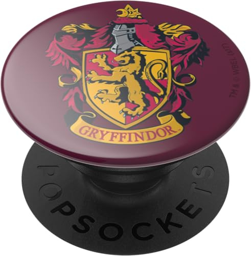 PopSockets PopGrip - Hopfällbar Stativ och Grepp för Smartphone och Surfplatta med en Swappable PopTop - Gryffindor Gloss