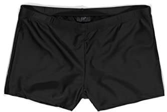 JP 1880 Maillot de Bain pour Homme, Grandes Tailles, Tailles L-8XL, Maillot de Bain, Taille élastique, Cordon de Serrage, Longueur d'entrejambe : env. 6 cm 706384, Noir, 8XL