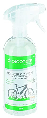 Prophete Fahrradreinigung, Bio-Antriebsentfetter, 500 ml, reinigt wirksam Fahrräder