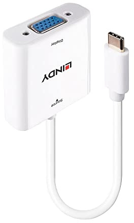 LINDY Conversor USB Tipo C a VGA