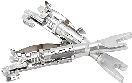 Leapiture Paar Bremstrommel-Schuhteller, Trommelbremsen-Teller, 5039060, Ersatz für Transit Connect 2002–2013
