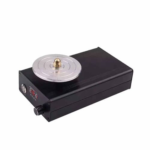 LeTkingok Afilador de Cuchillos Eléctrico de 220V, Máquina de Afilar Rápido de Cuchillos de Tallar, Mini Rectificadora de 70MM de Diámetro, 0-3000RPM