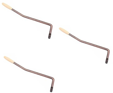 ibasenice 3stücke Gitarre Tremolo System Arm Bronze Einstellbare Tremolo Bar Gitarren Installieren Für Gitarrenliebhaber Und Spieler