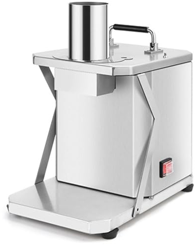 Cortador de verduras eléctrico para cortar frutas y verduras, cortador de patatas y zanahorias, cortador de verduras multifuncional de 200 W, para todo tipo de verduras y frutas, rallador de