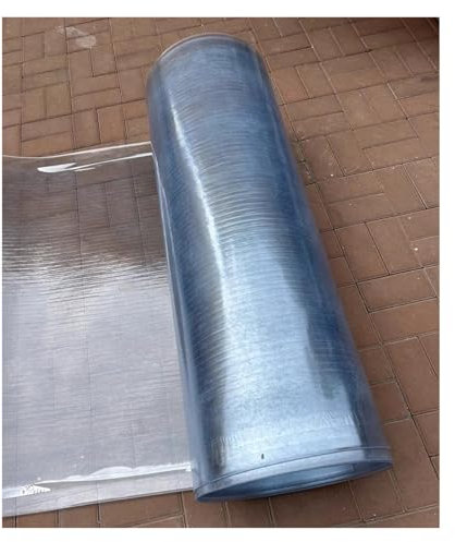 Toit de serre 1 mm en fibre de verre en polycarbonate résistant aux UV facile à couper 0,6 x 20 m