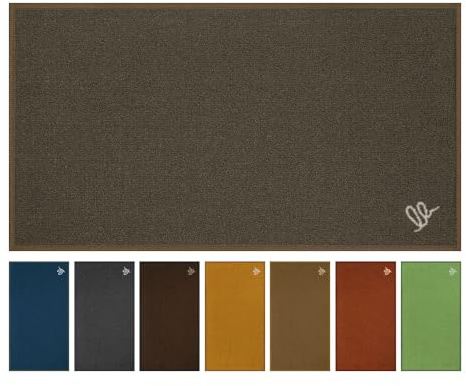 OLIVO.shop | SMART Tappeto cucina moderno multiuso, tappeto cucina antiscivolo lavabile, passatoia corridoio antiscivolo, vari colori e misure (50x130 cm, TORTORA)
