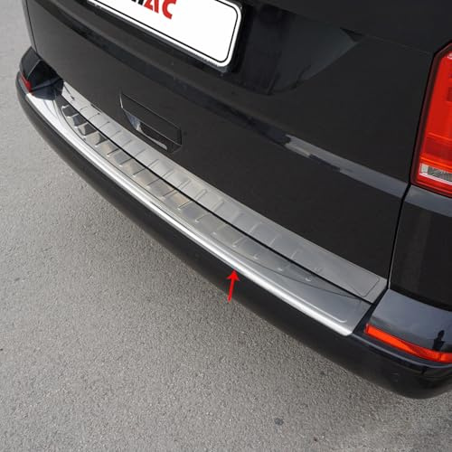 Ladekantenschutz Stoßstangenschutz kompatibel mit VW T6 T6.1 Transporter 2015-24 Chrom