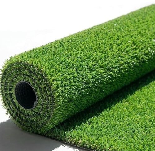 Prato Sintetico 20MM, Manto Artificiale Verde 20 Millimetri, Calpestabile per Terrazze, Balconi, Giardini, Aree Gioco e Bordi Piscina (1x10 metri-10m²)