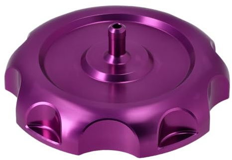 CNC Tankdeckel mit Entlüftung, Racing Optik, Violett - für Simson S50, S5