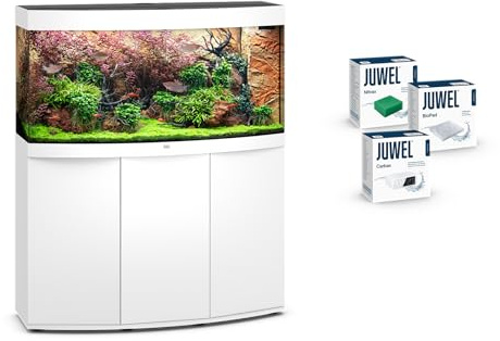JUWEL Aquarium - Vision 260 Kombination Weiß Premium-Bundle