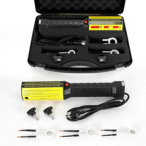 Magnetic Induction Heater Kit - Flameless Automotive Tool for Rusty Bolts and Nuts Removal, 110V 1000W Fast Heat