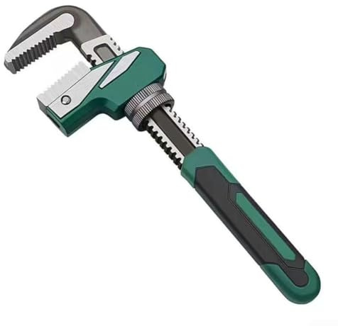 Llave de ángulo recto tipo F de apertura de 80 mm, llave de trinquete ajustable para fontanería con prueba, 290 x 70 mm