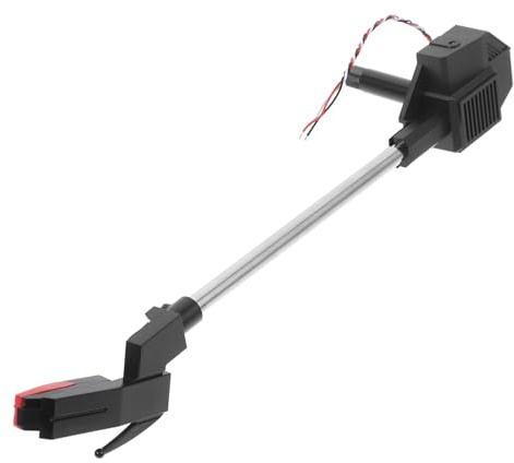 Toyvian Brazo de Repuesto para Tocadiscos Antiguos Aguja y Cartucho, Brazo Fonocaptor de Metal y Abs Compatible Tocadiscos Vinilo, Accesorio para Reparación y Reproducción Estable