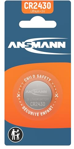 ANSMANN 5020092 Cr 2430 Pile a Bottone Batteria Litio - 3V