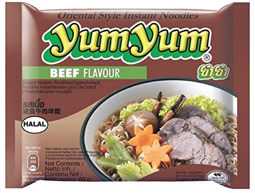 YUM YUM - Nouilles Boeuf 60G - Lot De 4 - Vendu Par Lot