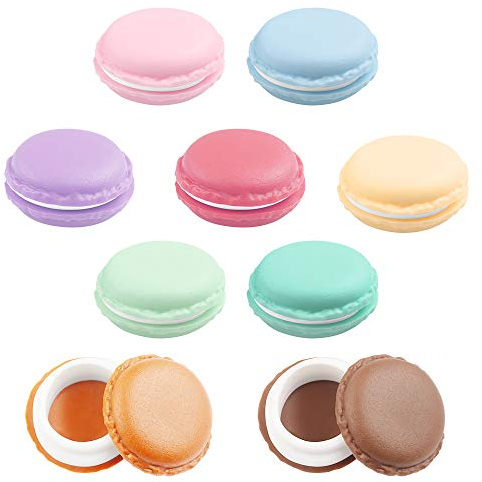 Jewellery Box, 18 x Coloured Macaroon Jewellery Box, Storage Box, Mini Storage Box for Pills, Earrings, Rings, Beads (9 Colours), Small, Polypropylene (PP), petit, Polypropylene (PP)