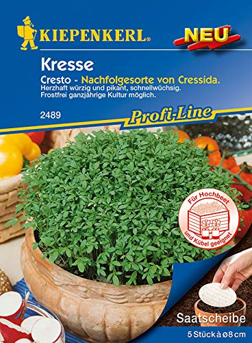 Kiepenkerl 2489 Kresse Cresto (Saatscheibe) (Kressesamen) Kresse Cresto Saatscheibe | Kressesamen von Kiepenkerl