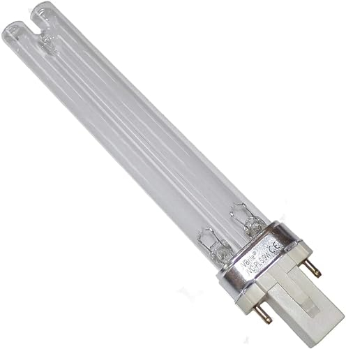 UVBrite® 9W PLS 2 Pin G23 UV-C Bulb Germicidal UV Lamp for Pond Filter UVC Algae Blanket Weed Control
