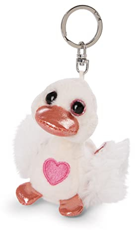 NICI Schlüsselanhänger Love Schwan weiß 8cm