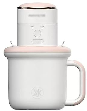 Heladera Enfriador de máquina de Helado Multifuncional for el hogar, Vaso exprimidor de Jugo eléctrico portátil Hacer Helado