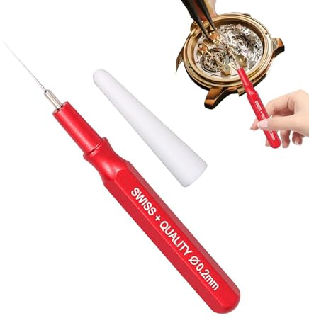 Lubricador de reparación de relojes, aplicador de aceite para relojes, herramienta de limpieza avanzada de relojes, accesorio de reparación de relojes, lápiz de aceite profesional
