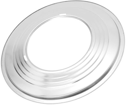 AUTSUPPL Kitchen Steaming Ring 31.8 Single-hole Steamer Plate White Stainless Steel Steamer Adapter for Household Food Steaming and Dumpling Cooker Supplies
