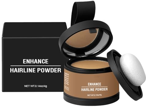 Haaransatzpuder für Frauen,Haarpuder - Haartextur-Puder zur Wurzelabdeckung, inklusive Applikator,Langanhaltendes Haarschattierungswerkzeug, Haar-Concealer, Grauabdeckung für feines und dünner werdend
