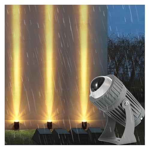 IP67 Faisceau De Lumière LED Projecteurs - Spot Encastrable LED, Projecteur LEDs 10 W À Faisceau Étroit Et Rotatif, Éclairage À Distance Étanche Et À Faisceau Réglable, Pour Extérieur De Bâtiment(10W(