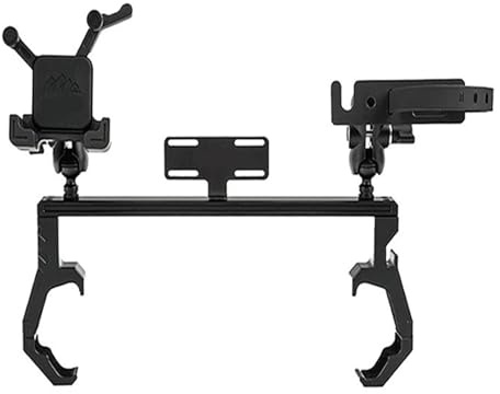 VAMOARPOL Support de téléphone for Tableau de Bord modulaire Tout-Terrain, Compatible avec BYD Leopard 8 Fangchengbao 8, Console Centrale en Aluminium