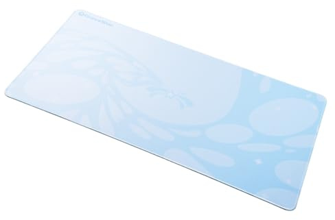GravaStar Large Gaming Mouse Pad with Non-Slip Rubber Base,Stitched Edge,Desk mat for Laptop,Computer & PC, Wristing Pad for Gamer,Office & Home-Blue
