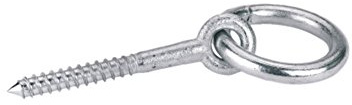 Kerbl Barrenring m. Holzschraube verz. 10mm,80mm