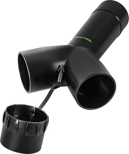 Festool Sternverteiler D 50 SV-AS/D 50 V – Antistatik Y-Adapter | Schlauchverteiler für 2 Saugschläuche – D 50 mm – Absaugung – Festool Zubehör – 1 Stück