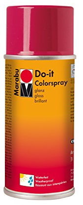 Marabu Do-it-Glanzspray 150ml, Glanz-Rot