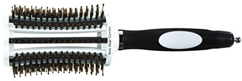 Olivia Garden Haar-Rundbürste Thermoactive 15964, 55/ 83 mm mit Wildschweinborsten