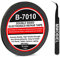 MMOBIEL 1 mm doppelseitiges Klebeband stark klebend Tape 50 m Rolle (Schwarz) für Smartphone Tablet Reparatur