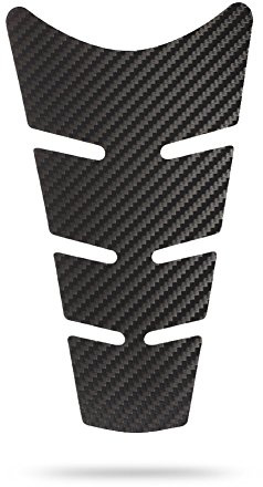 Motoking Tankpad Carbon DUCA Tankaufkleber, Tankschutz, Lackschutz, Aufkleber Pad für Motorrad Tank - in 3 Farben erhältlich - SCHWARZ