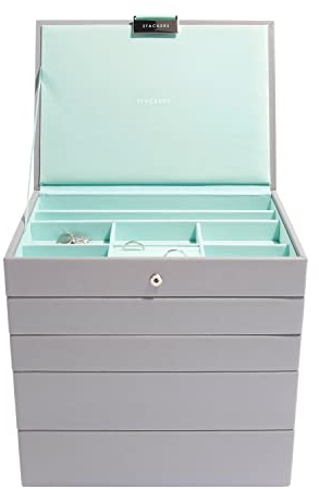 Stackers Grau Mint Klassisch Schmuckschatulle - 5