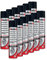 Holts 12 botes de limpiador de frenos en espray, limpiador de piezas de coche, 600 ml, 0131