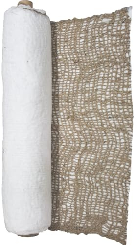 Greentex - Geotextil 24 m² | Hang- & Böschungsmatte mit Begrünung | Erosionsschutz an Böschungen | Einfach zu Verlegen | Langzeitdüngung durch Schafwolle | 1,2 m x 20 m | 100% Biologisch Abbaubar