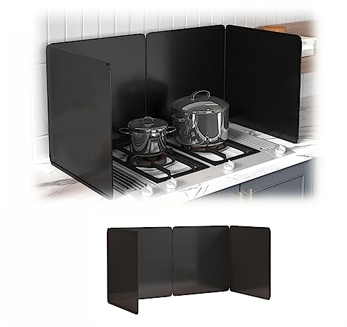 RIFWOVE Cocina Plegable Protector Antisalpicaduras, Plegabl Protector De Aceite, Protector contra Salpicaduras, Protector Salpicaduras, Aceite Antiadherente, para Cocinas A Gas Y Sartén