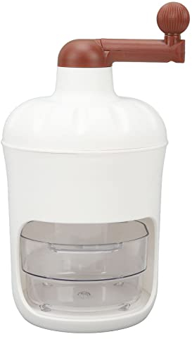 Manuelle Shaver-Eismaschine, Handkurbel-Eiszerkleinerer, Tragbarer Eiscrusher, Schneekegelmaschine, Manuell Rasierte Eismaschine, Ice Shaver-Schneekegelmaschine, für Den Heimgebrauch, Premium-Rasierei