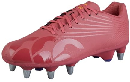 Canterbury Unisex Stamped Grndbrk Team Stiefel, Mars Dust/Orange-Crush/Bernsteingelb, 47 EU