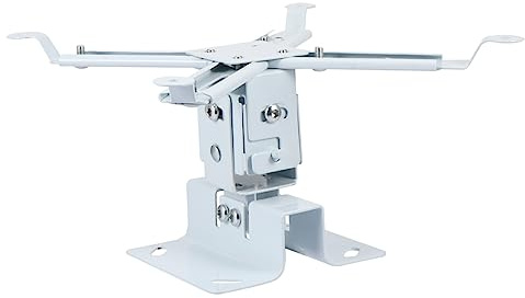 Veemoon Universal Wall Mount Projector Bracket Holder Steel Ceiling and Floor Mounted Projector Support for Home and Office Use Adjustable Tilt and Swivel Features